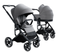 Preview: Avionaut Sirius² Grey 2-in-1 Kinderwagen mit Lufträdern