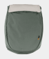Preview: BeSafe Wind & Weather Cover Meadow Green mit 2-Wege-Reißverschluss