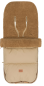 Preview: Fillikid Kinley Teddy Winterfußsack Natur für Kinderwagen