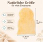 Preview: Fillikid natürliches Baby Lammfell Basic in Natur