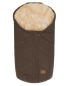Preview: Fillikid Winterfußsack Vegan Style Braun Größe 0