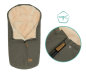 Preview: Fillikid Vegan Style Olive mit mittigem Reißverschluss
