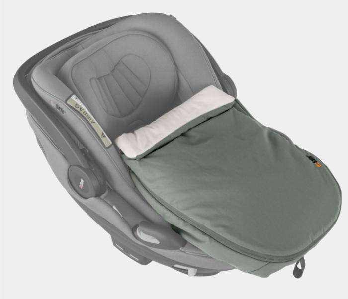 BeSafe Wind & Weather Cover Meadow Green für Go Beyond Babyschale