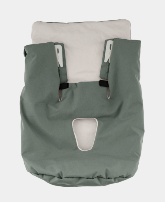 BeSafe Wind & Weather Cover Meadow Green als Wetterschutz für Babyschale