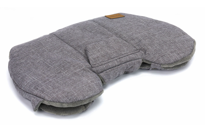 Fillikid Kalix Handwärmer Grau Melange für Kinderwagen