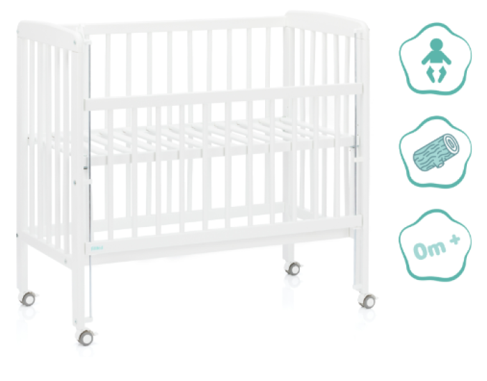 Beistellbett - Set für Boxspringbetten Buche weiß