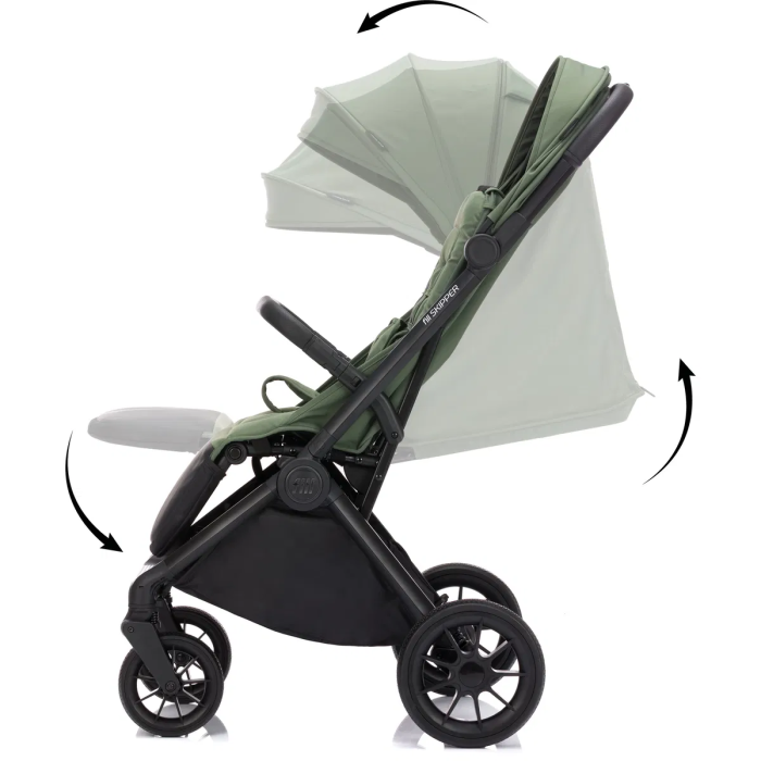 Fillikid Skipper Buggy mit verstellbarer Rückenlehne und Liegeposition
