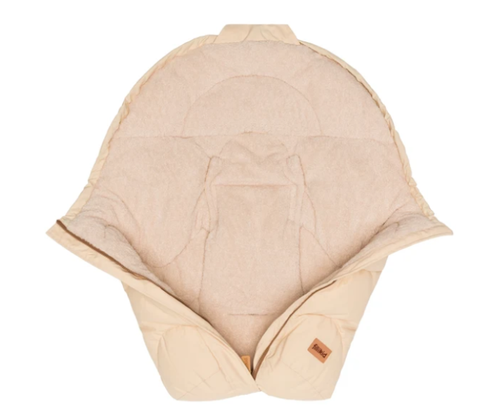 Fillikid Fußsack Torre Natur mit weichem Teddyfleece