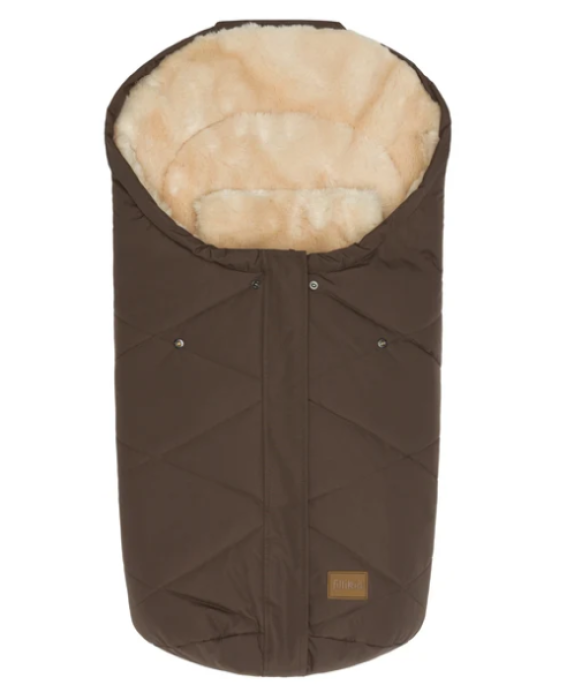 Fillikid Winterfußsack Vegan Style Braun Größe 0