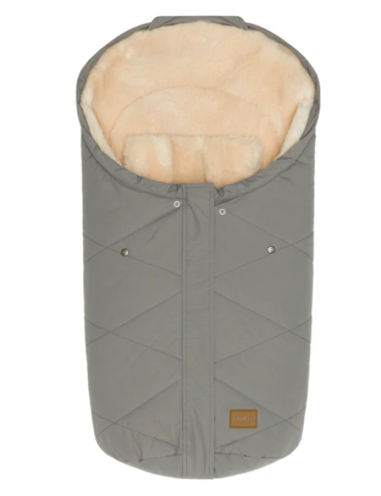 Fillikid Winterfußsack Vegan Style Grau Größe 0