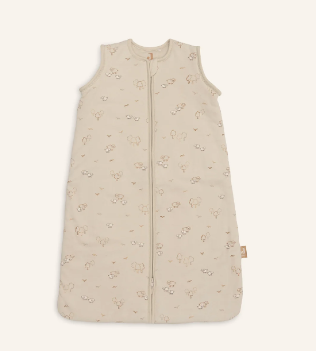 Preview: Jollein Woolly Babyschlafsack 70 cm mit Schaf Print