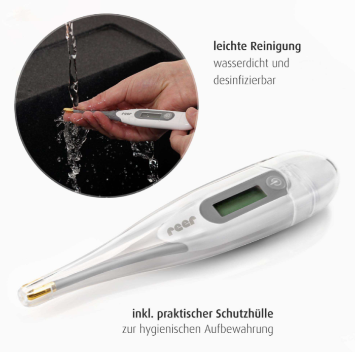 Preview: Digitales Fieberthermometer mit flexibler Spitze