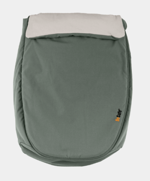 BeSafe Wind & Weather Cover Meadow Green mit 2-Wege-Reißverschluss