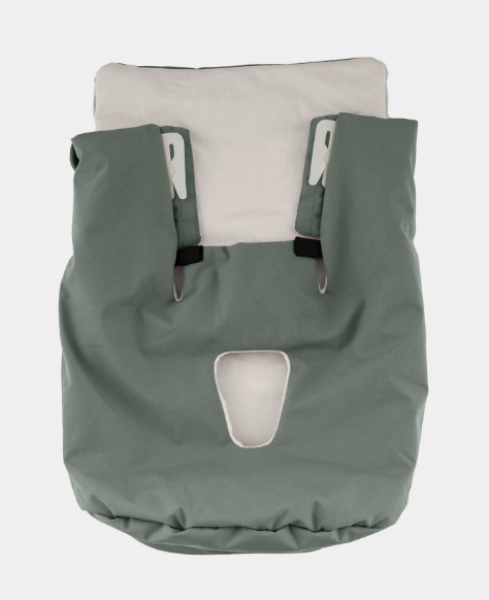 BeSafe Wind & Weather Cover Meadow Green als Wetterschutz für Babyschale