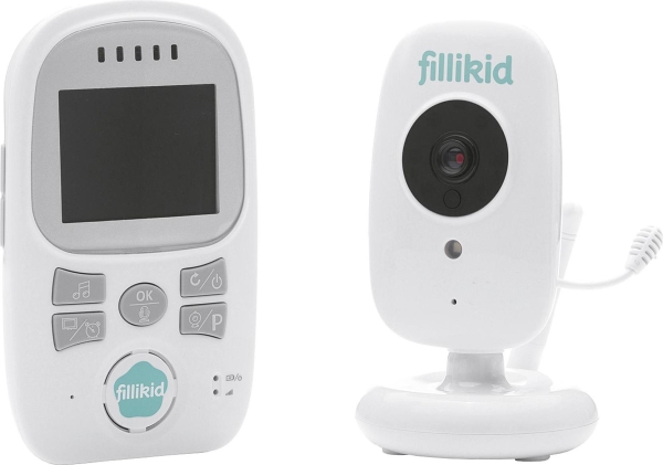 Fillikid Babyphone mit Video weiß