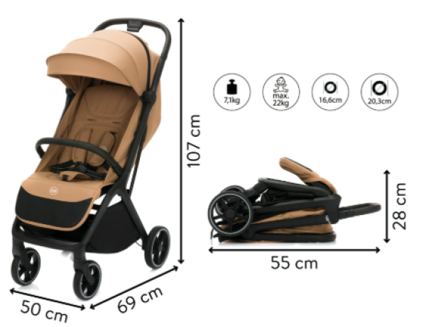 Fillikid Buggy Cooper sand