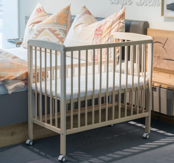 Beistellbett - Set für Boxspringbetten Buche weiß