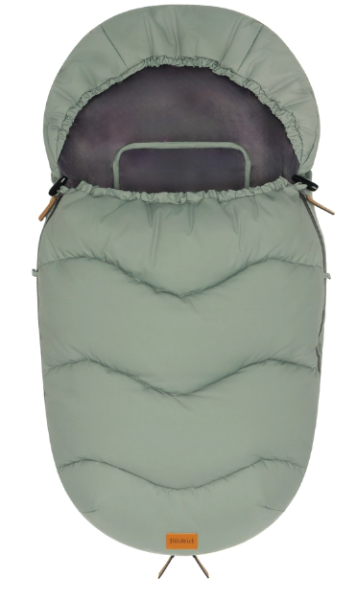 Winterfußsack für Babyschale Nuptse salbei