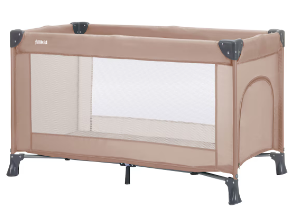 Fillikid Reisebett Valencia Zimt 120 x 60 cm