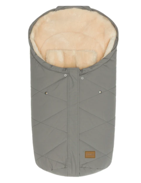 Fillikid Winterfußsack Vegan Style Grau Größe 0