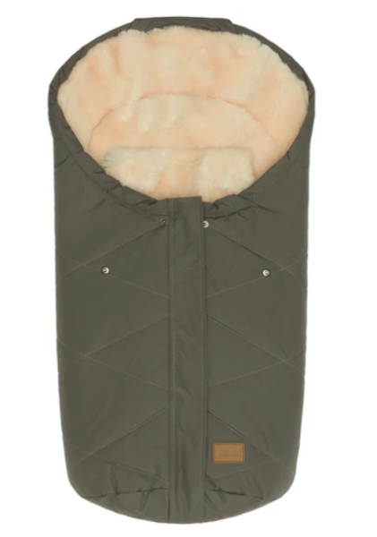 Fillikid Winterfußsack Vegan Style Olive Größe 0