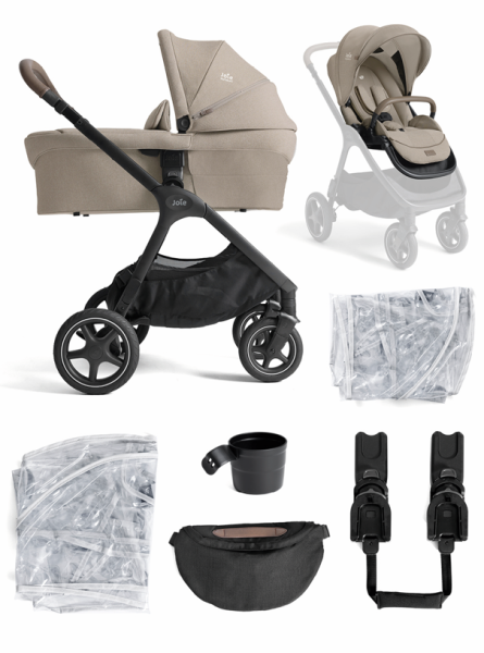 Joie Finiti sandstone mit Ramble XL