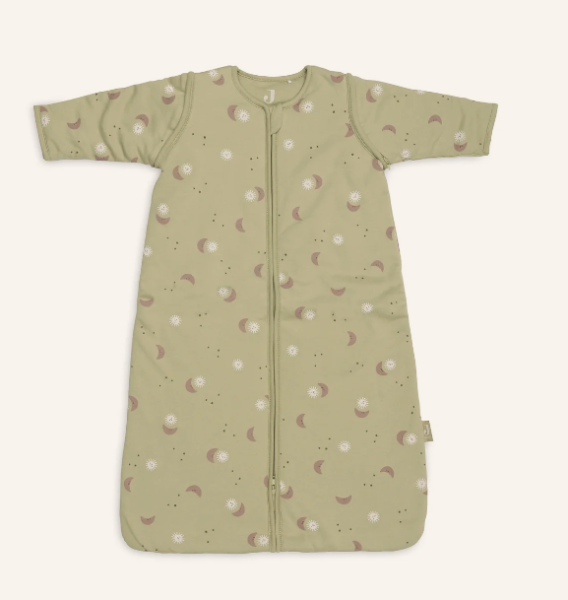 Jollein Baby Schlafsack Over the Moon 70 cm mit abnehmbaren Ärmeln